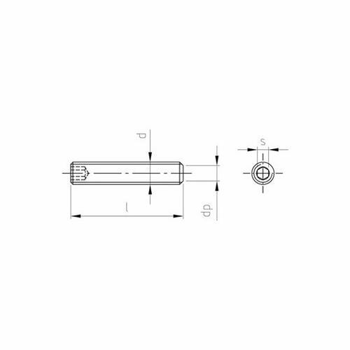 Din 913 iso 4026 gewindestift - 913,