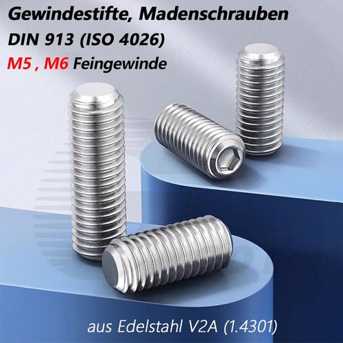 Madenschrauben - m6,