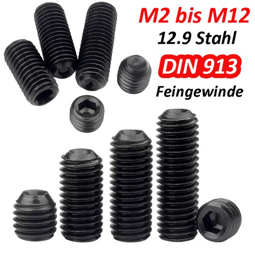 Feingewinde madenschrauben - feingewinde,