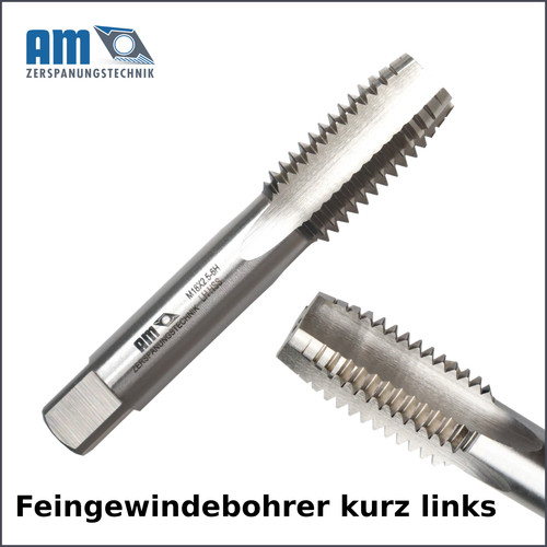 Gewindebohrer kurz - lh,